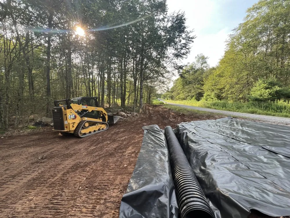 Top-rated landscape design in Bath, PA by AV Excavations