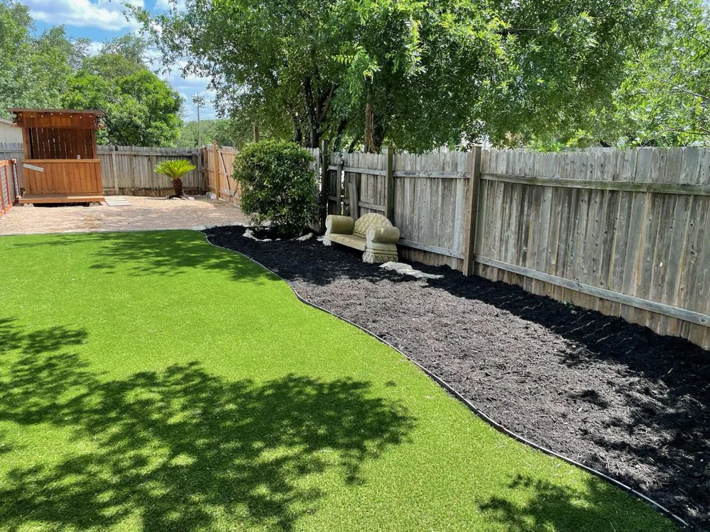 Affordable lawn care service with custom design across San Antonio, TX - A&V Fencing and Landscaping