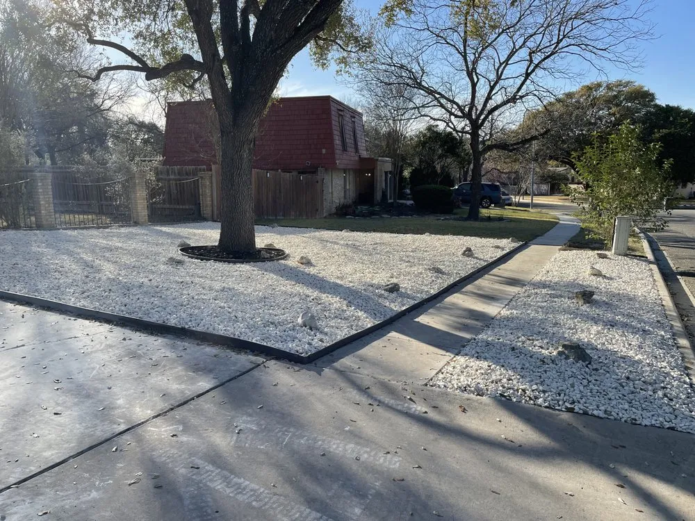 Local yard maintenance in San Antonio, TX by A&V Fencing and Landscaping