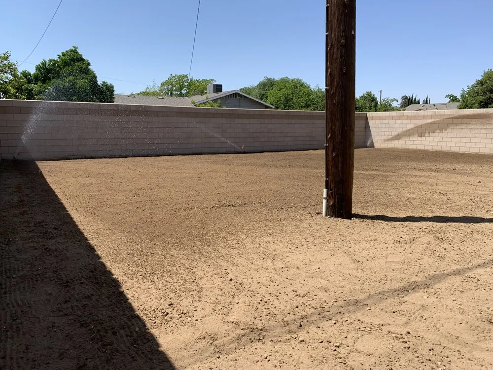 Custom yard cleanup service in Dinuba, CA by AV Landscape