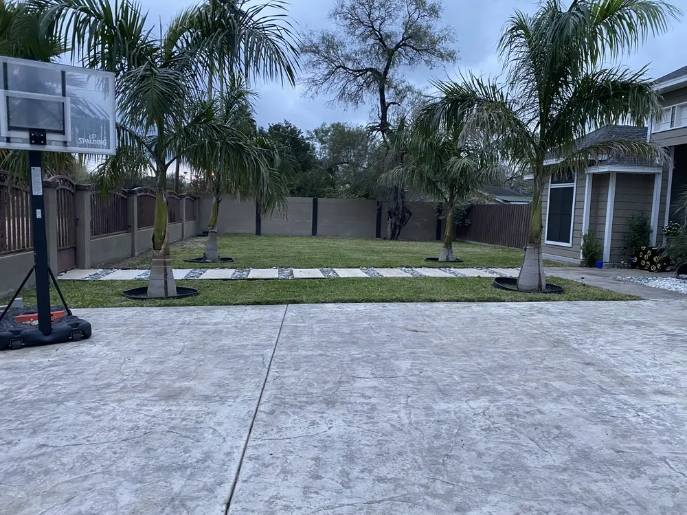 Expert yard maintenance with custom design in Mission, TX by A&V landscaping