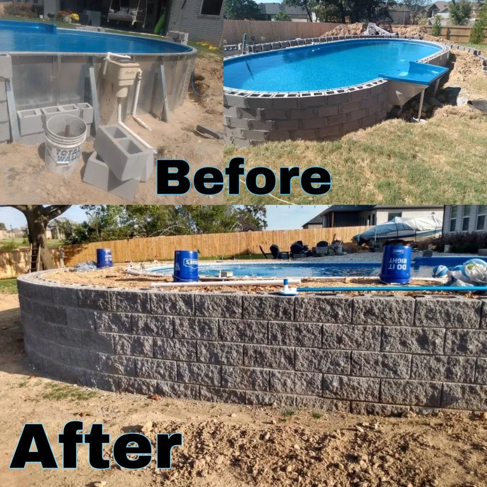 Reliable landscape installation in Springdale, AR by A&V Landscaping