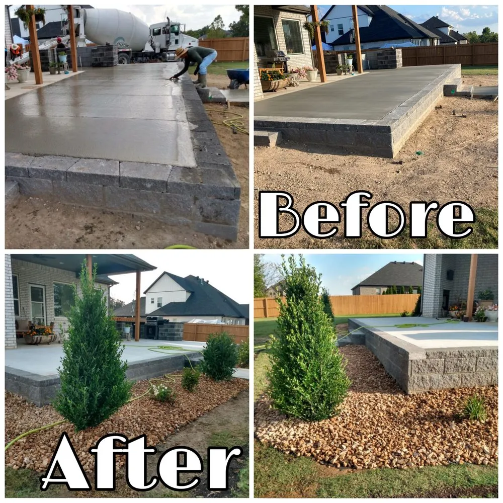 Professional lawn mowing service for outdoor upgrades in Springdale, AR by A&V Landscaping