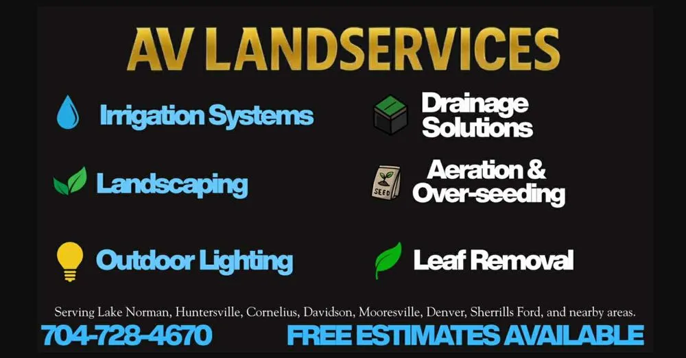 Professional garden landscaping experts serving Mooresville, NC - Av Landservices