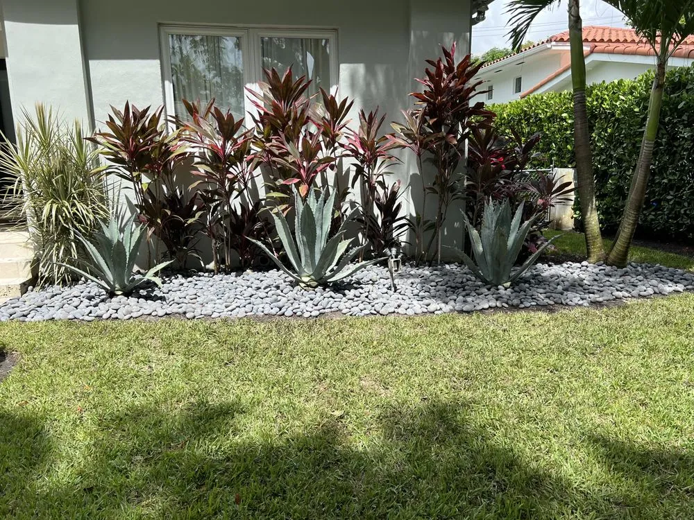 Professional landscape installation for residential properties across Homestead, FL - A&V Lawn