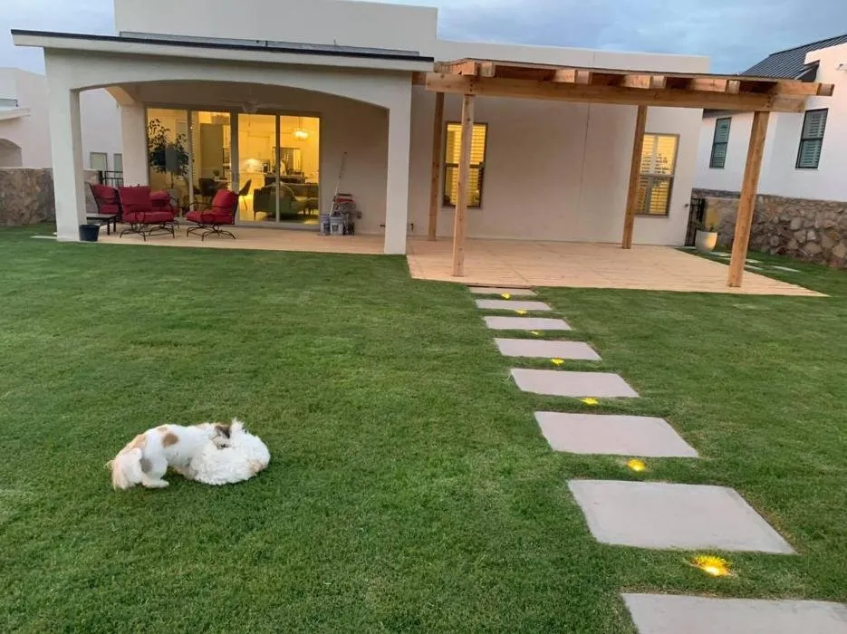 Local residential landscaping in Anthony, NM by A.V. Lawn Service & Landscaping