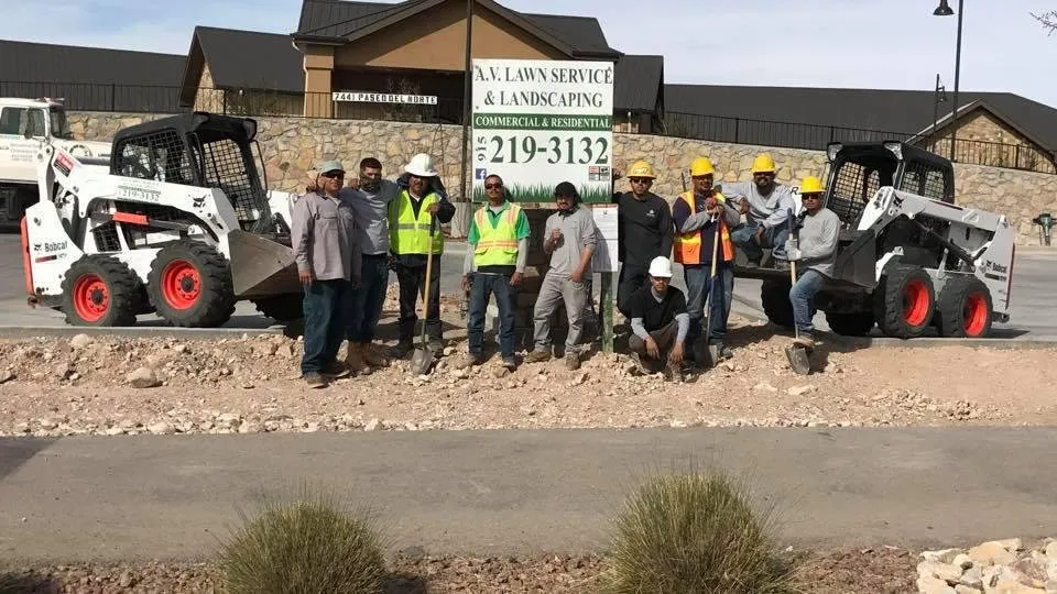 Top-rated landscape installation experts serving Anthony, NM - A.V. Lawn Service & Landscaping