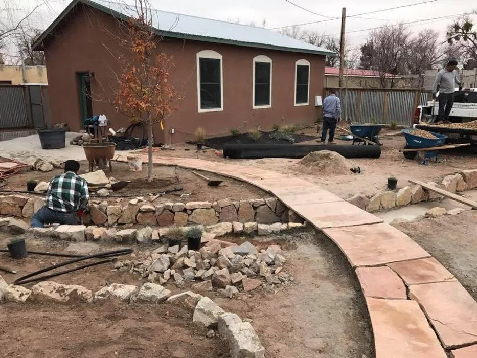 Top-rated garden landscaping for homes in Anthony, NM by A.V. Lawn Service & Landscaping