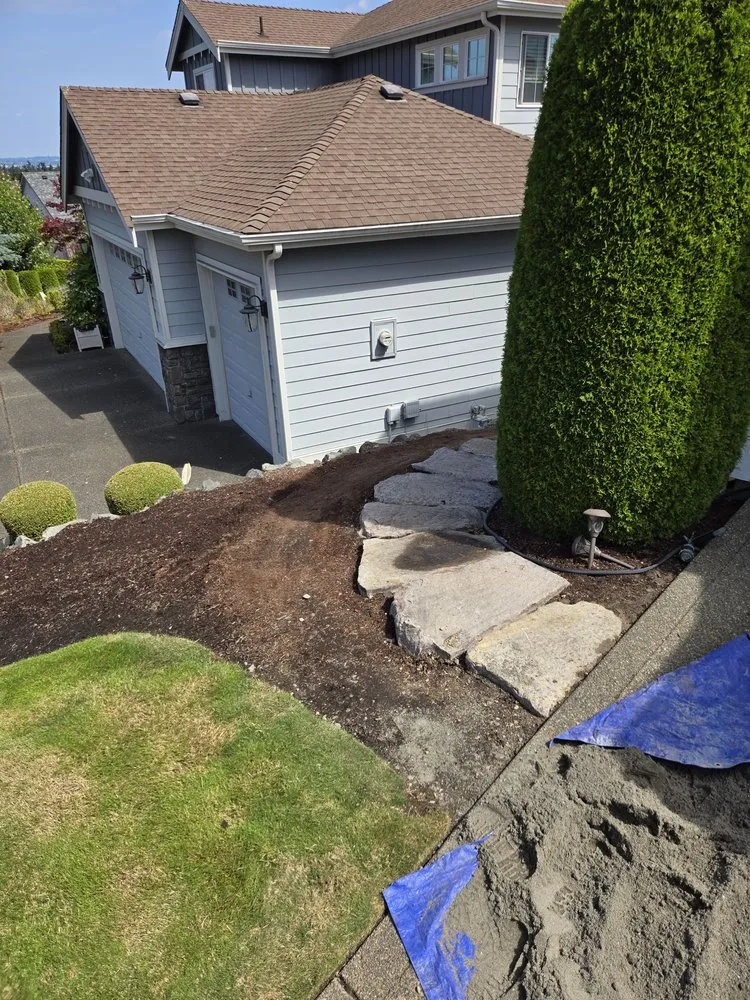 Local residential landscaping in Seattle, WA by A.V RenewPressure & GreenScape Designs