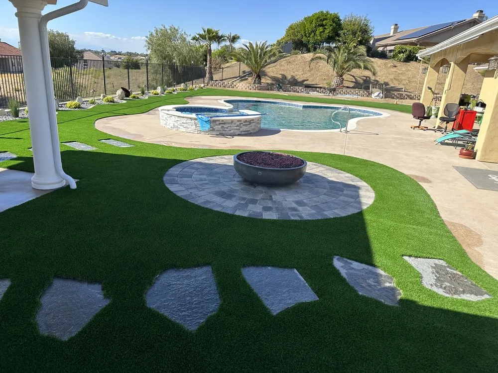 Affordable landscape installation for outdoor upgrades across Fontana, CA - AV Synthetic Grass