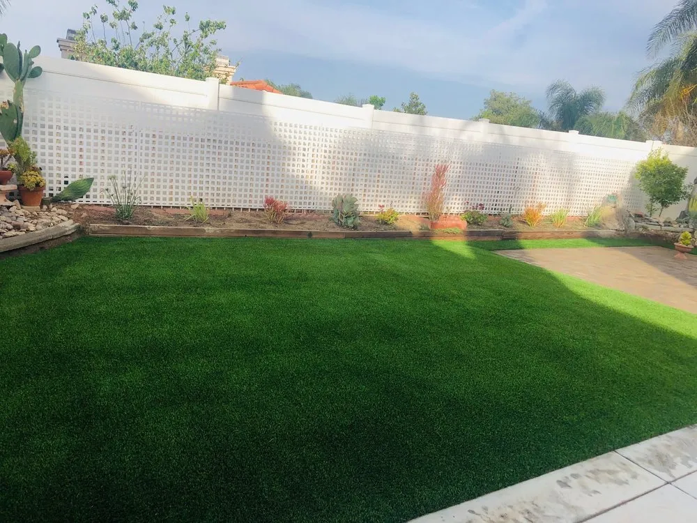 Reliable yard maintenance in Fontana, CA by AV Synthetic Grass