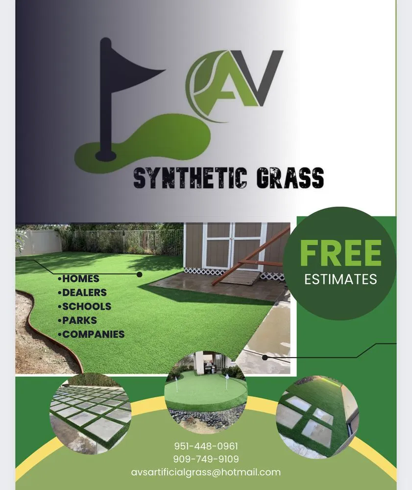 Top-rated residential landscaping for residential properties in Fontana, CA by AV Synthetic Grass