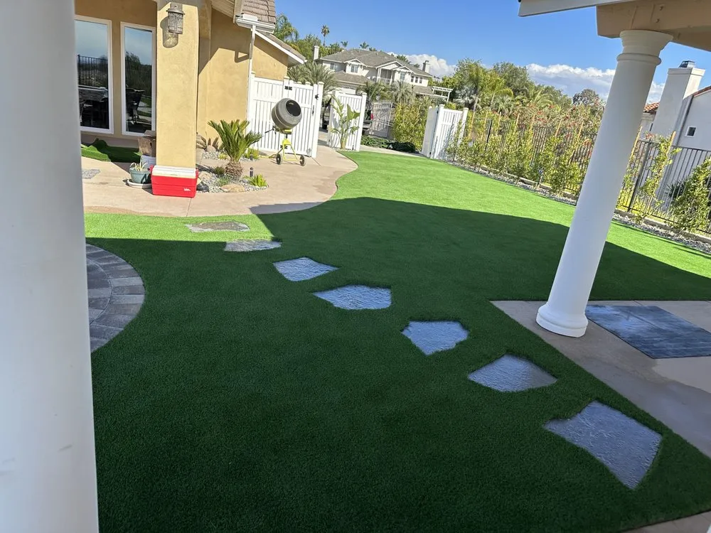 Expert landscape design in Fontana, CA - AV Synthetic Grass