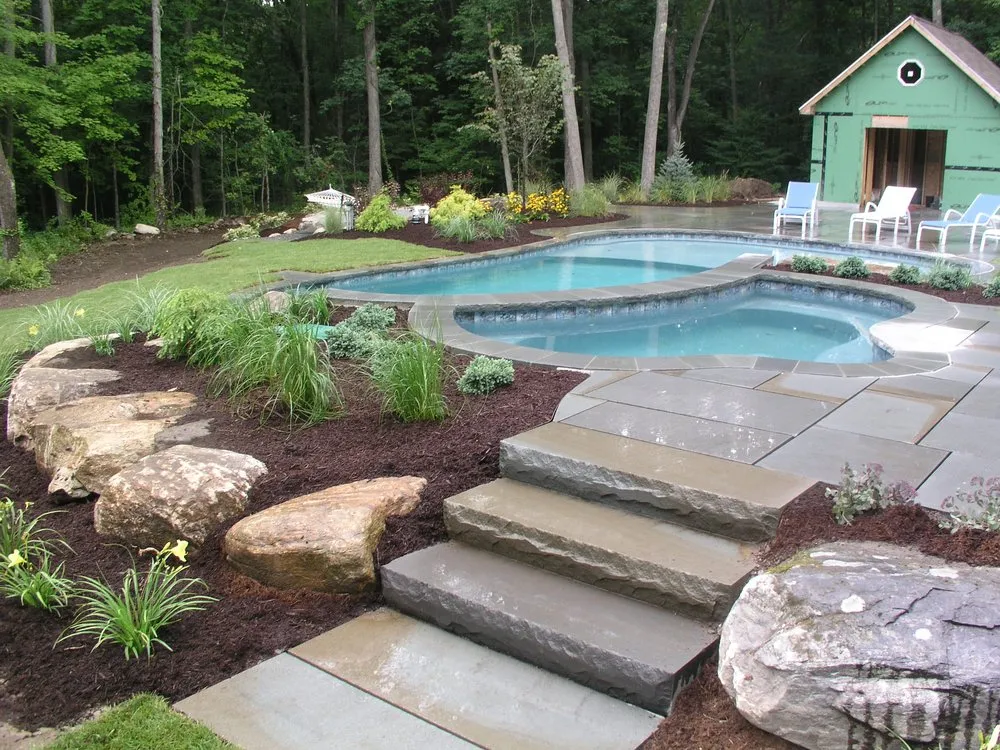 Trusted residential landscaping with custom design in West Greenwich, RI by Avalon Design Group