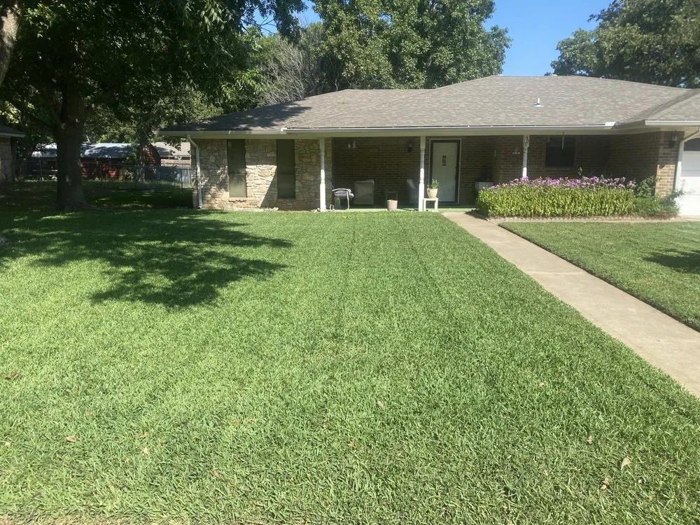 Professional garden landscaping for residential properties across Stephenville, TX - Avalos Brothers Lawn Care