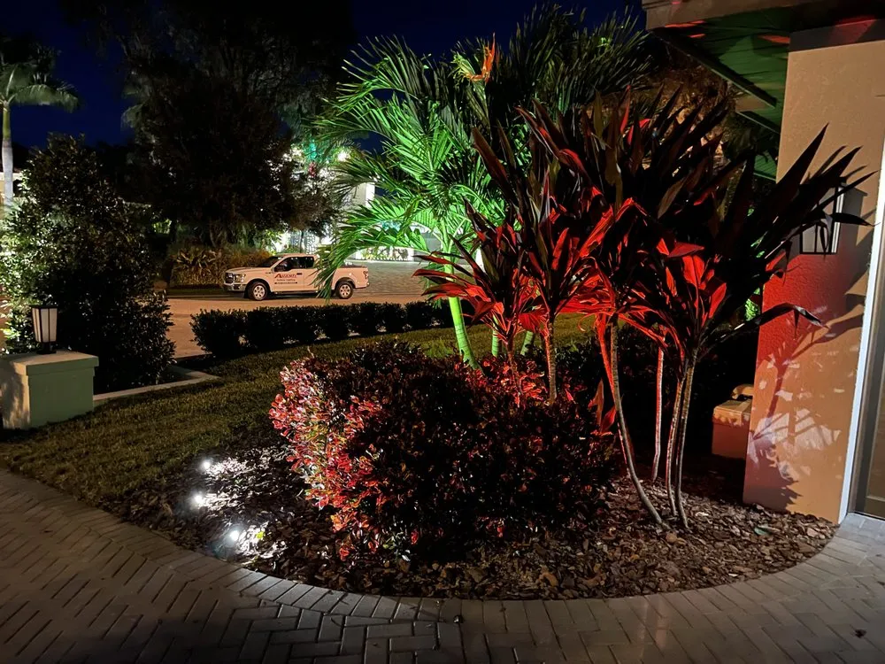 Local garden landscaping experts serving New Port Richey, FL - Avanti Outdoor Lighting