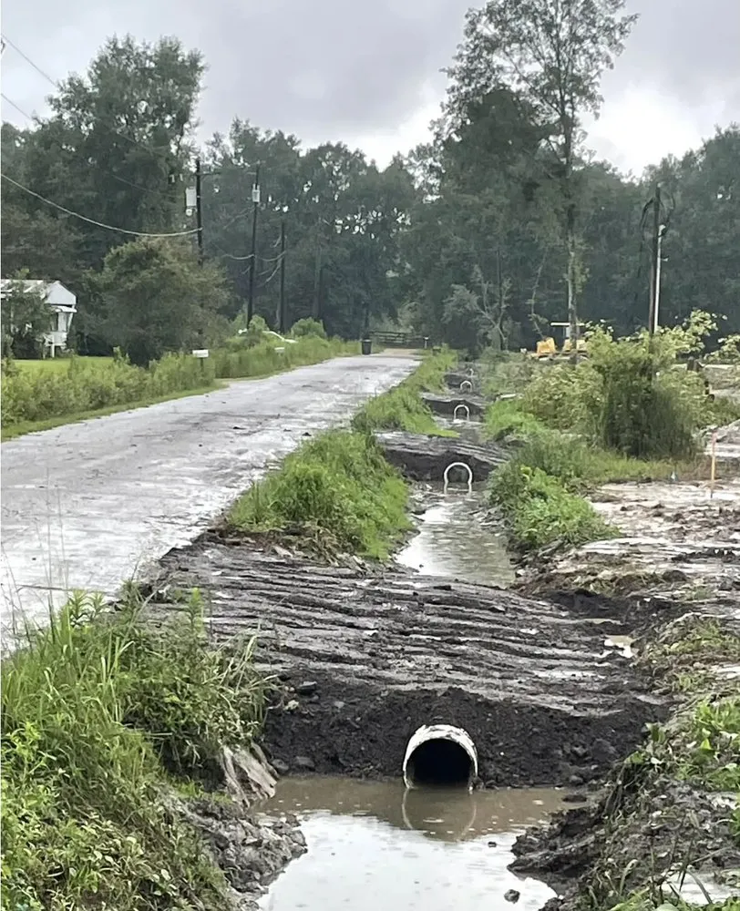 Professional lawn mowing service for outdoor upgrades in Denham Springs, LA by Avara Development