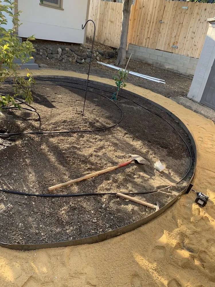 Professional garden landscaping in Santa Maria, CA by Avatar Landscaping