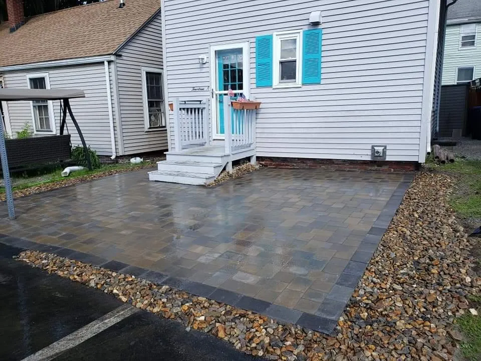 Professional lawn mowing service for year-round maintenance in Fitchburg, MA by Avelar Landscaping