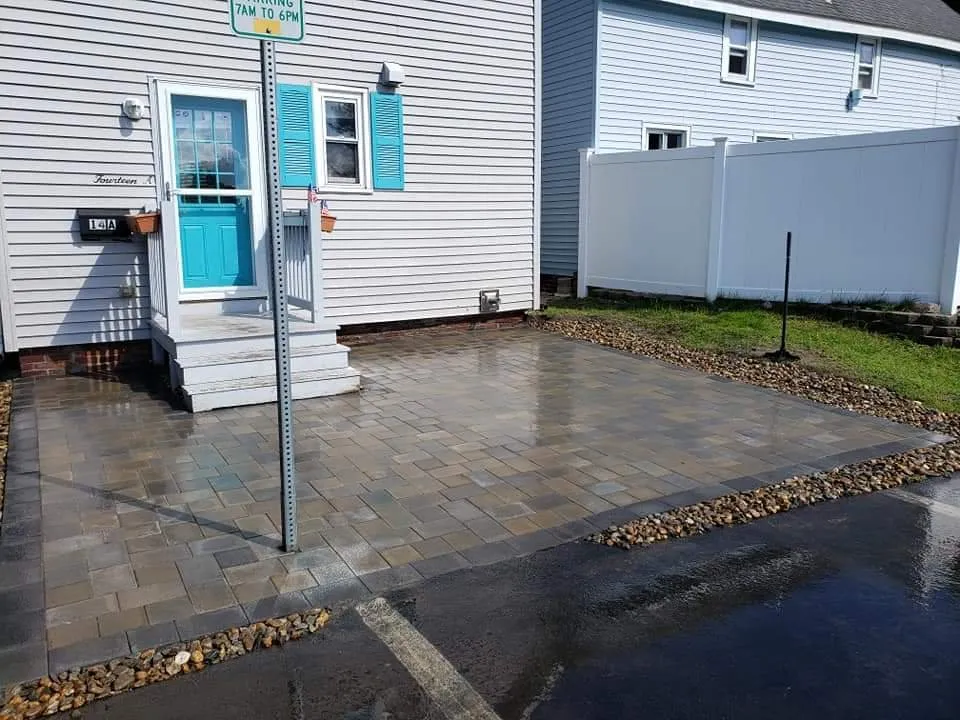 Custom landscape design in Fitchburg, MA - Avelar Landscaping