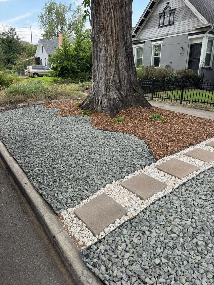 Professional residential landscaping for beautiful yards in Denver, CO by Averich Landscaping