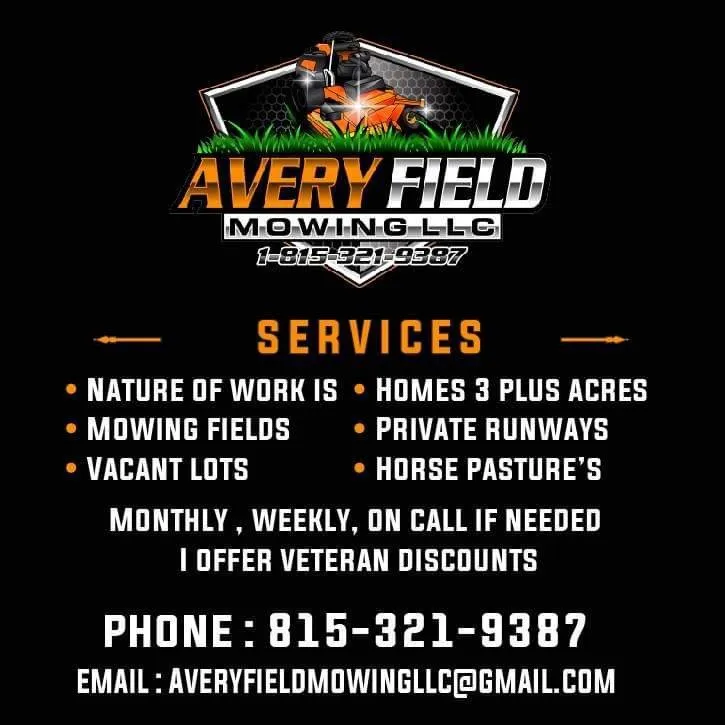 Reliable yard cleanup service in McHenry, IL - Avery Field Mowing