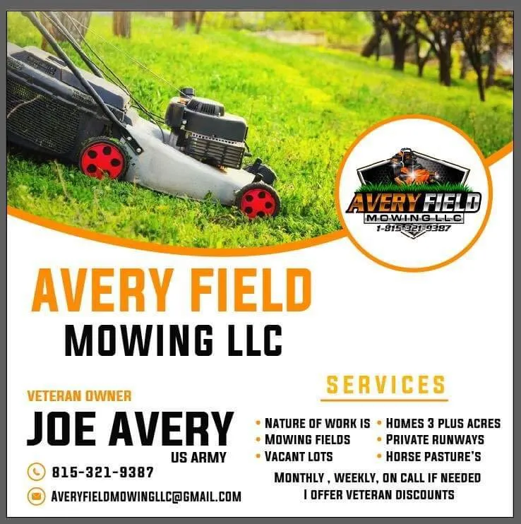 Expert landscaping services experts serving McHenry, IL - Avery Field Mowing