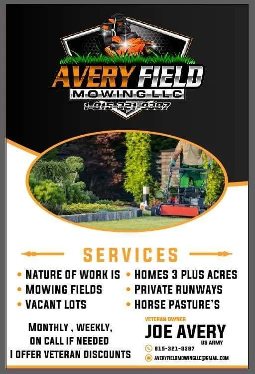Top-rated landscape design near you across McHenry, IL - Avery Field Mowing