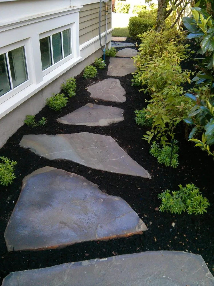 Local landscape installation in Edmonds, WA by Avid Landscape Management