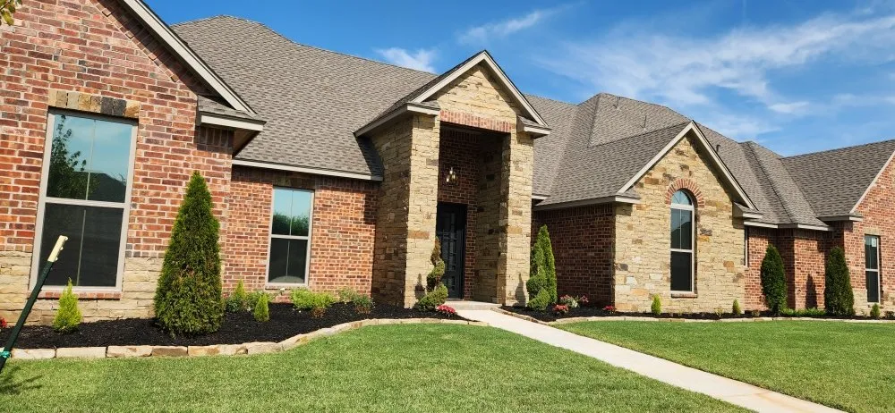 Local outdoor landscaping in Edmond, OK by Avila Green Enterprises