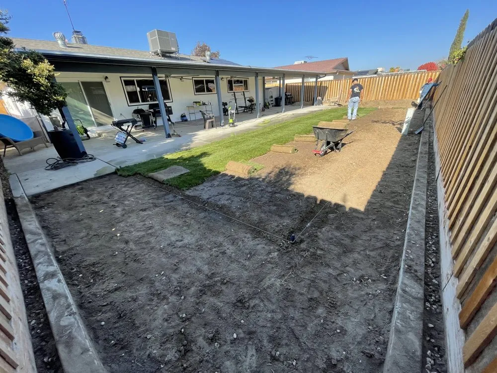 Reliable lawn mowing service in Porterville, CA by Avila Landscaping