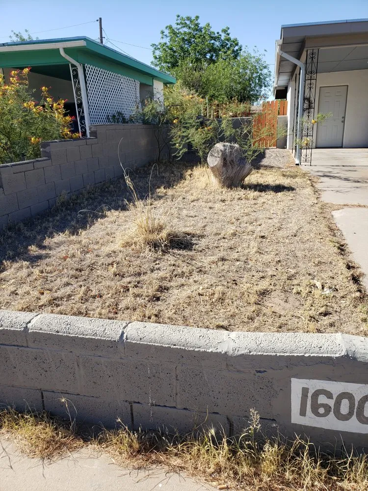 Custom residential landscaping with custom design in Las Cruces, NM by Avila's LawnCare