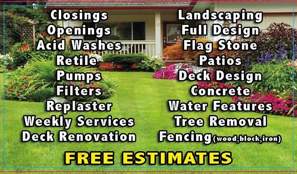 Local landscape installation in Albuquerque, NM - Avila’s Pool Service & Landscaping