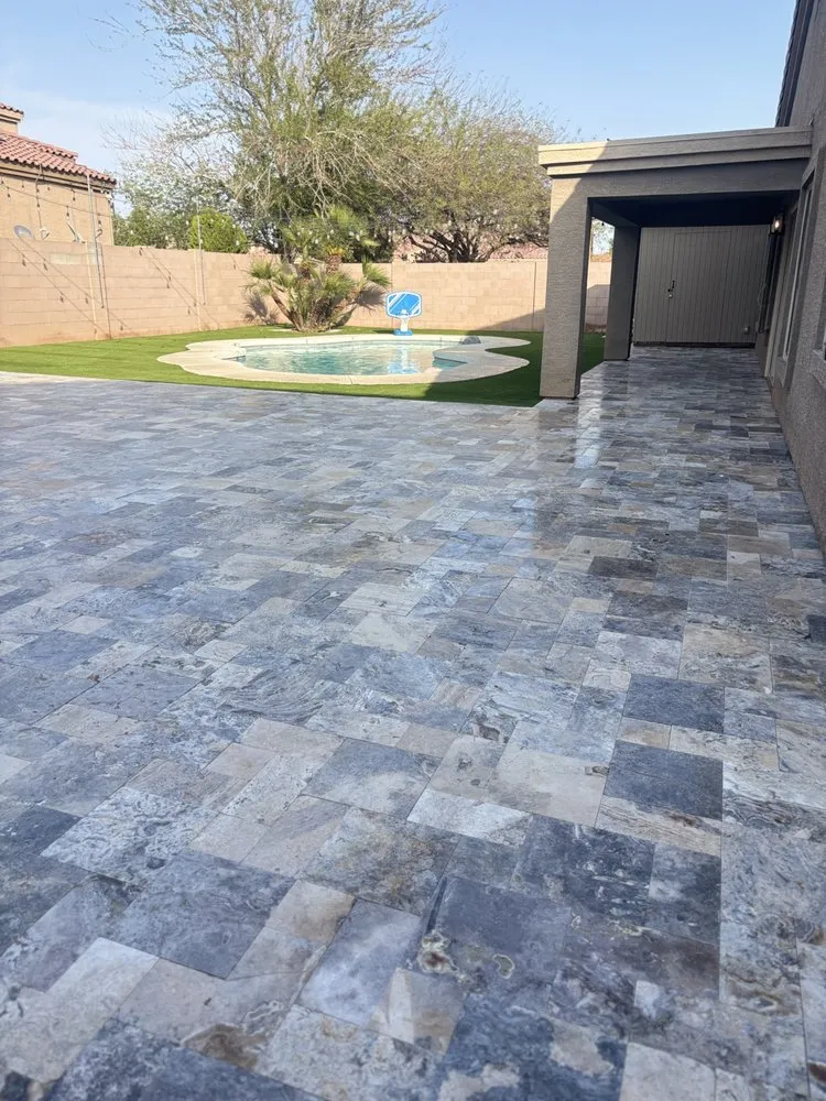 Professional lawn mowing service for residential properties across Mesa, AZ - Aviles Landscape