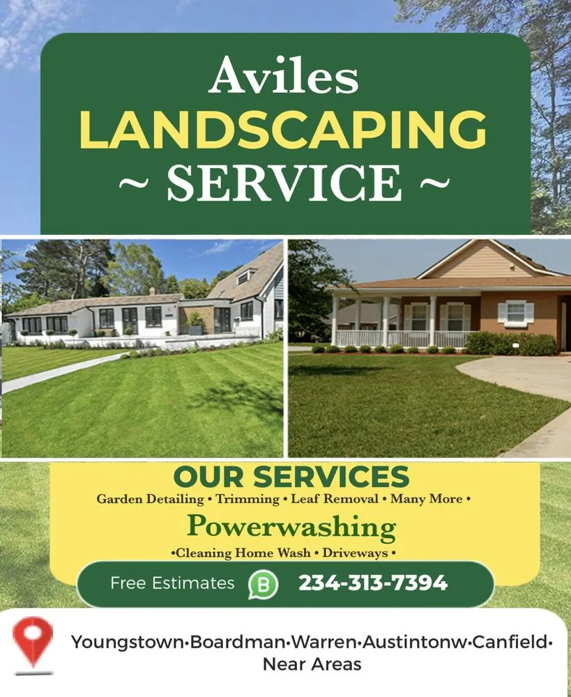 Expert yard cleanup service for residential properties in Youngstown, OH by Aviles Landscaping
