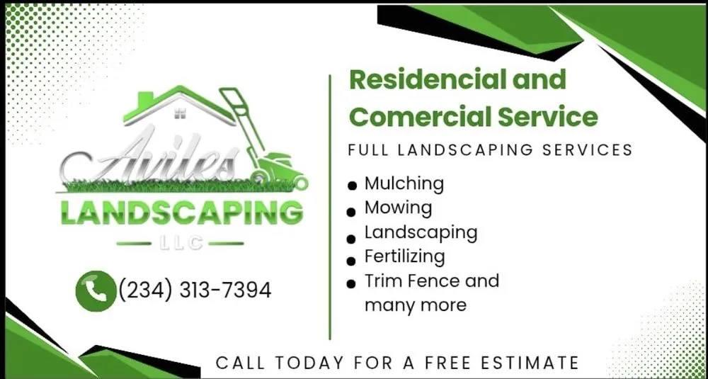 Reliable lawn mowing service in Youngstown, OH by Aviles Landscaping