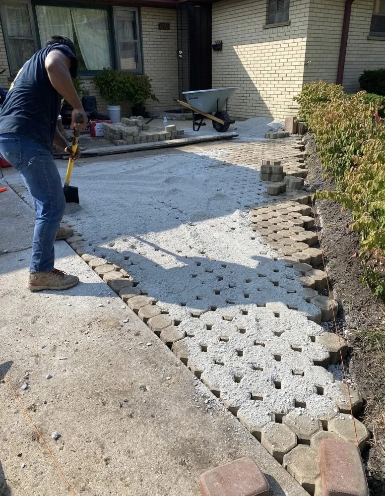 Custom residential landscaping in Gary, IN - AVIV Landscaping