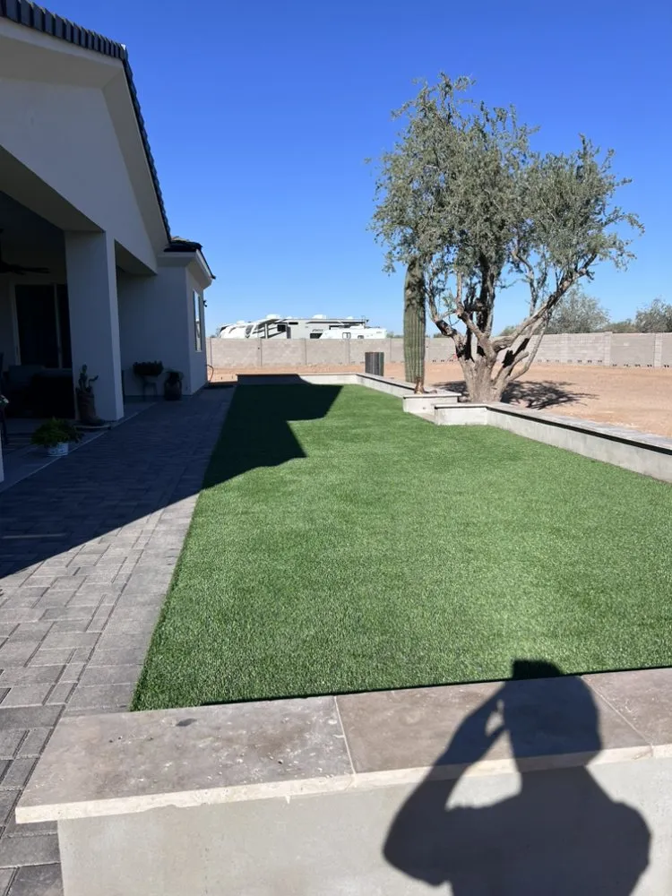 Reliable lawn mowing service in Phoenix, AZ by AVO Hardscapes