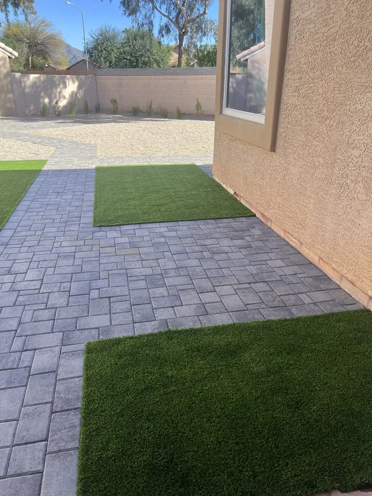 Professional residential landscaping in Phoenix, AZ by AVO Hardscapes