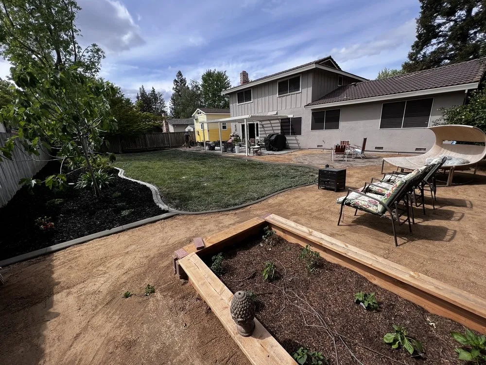 Top-rated garden landscaping for homes in Fair Oaks, CA by AVR Landscape