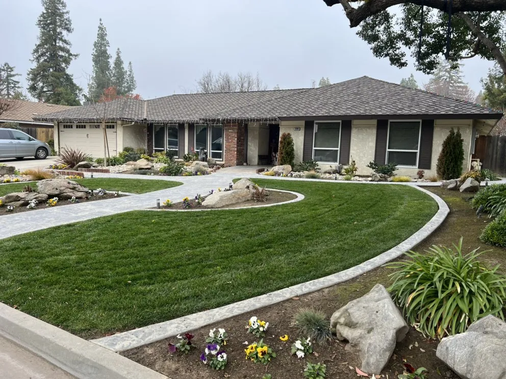 Professional landscape installation experts serving Fresno, CA - Avr Lawns Service
