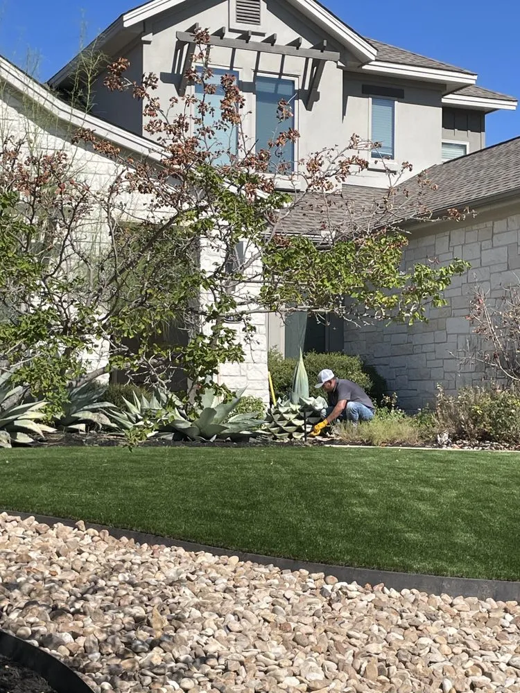 Expert landscaping services with custom design in Round Rock, TX by AVR Tree Services & Landscaping