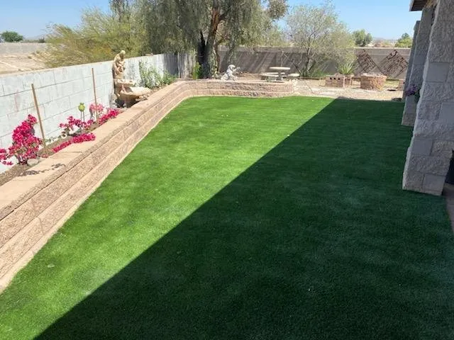 Professional garden landscaping for residential properties in Tucson, AZ by Avra Landscaping