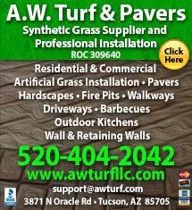 Expert garden landscaping in Tucson, AZ - AW Turf