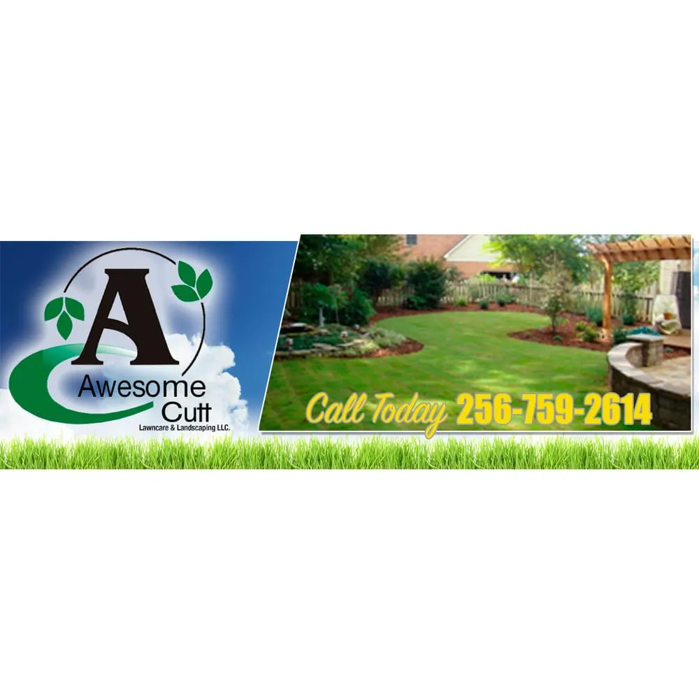 Local yard cleanup service with custom design in Huntsville, AL by Awesome Cutt Lawn & Landscape