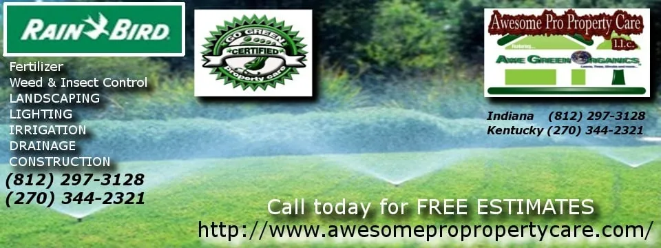 Reliable outdoor landscaping in Evansville, IN by Awesome Pro