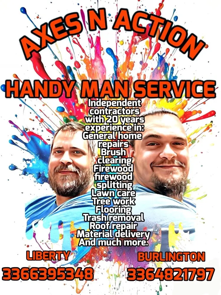 Expert landscape installation in Burlington, NC by Axes N Action