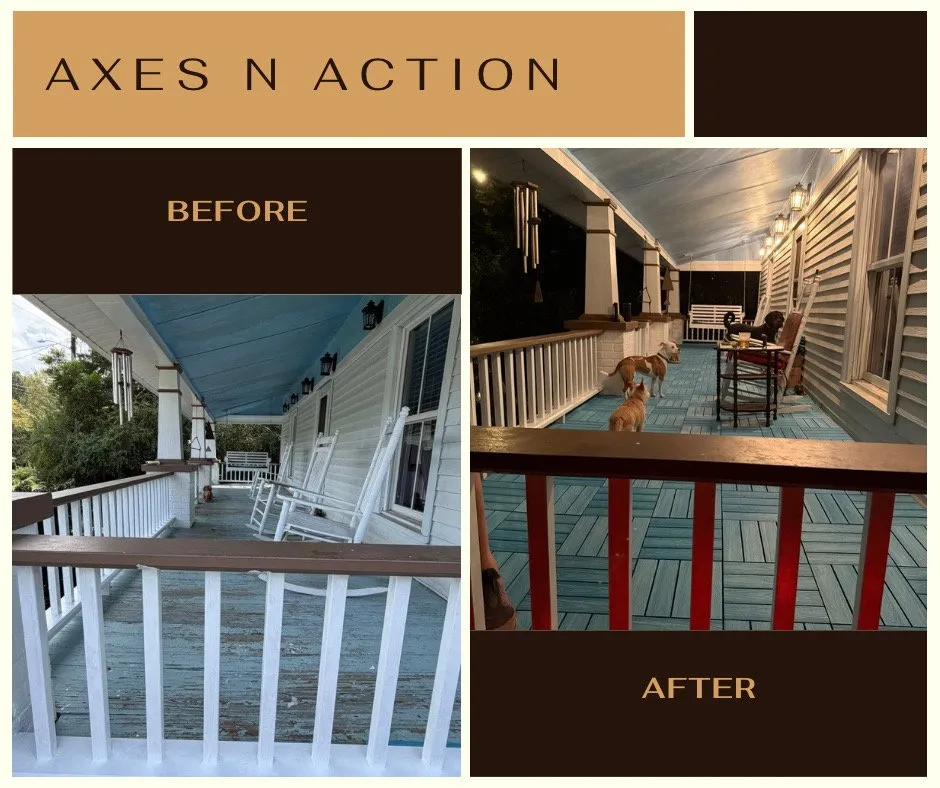 Top-rated outdoor landscaping experts serving Burlington, NC - Axes N Action