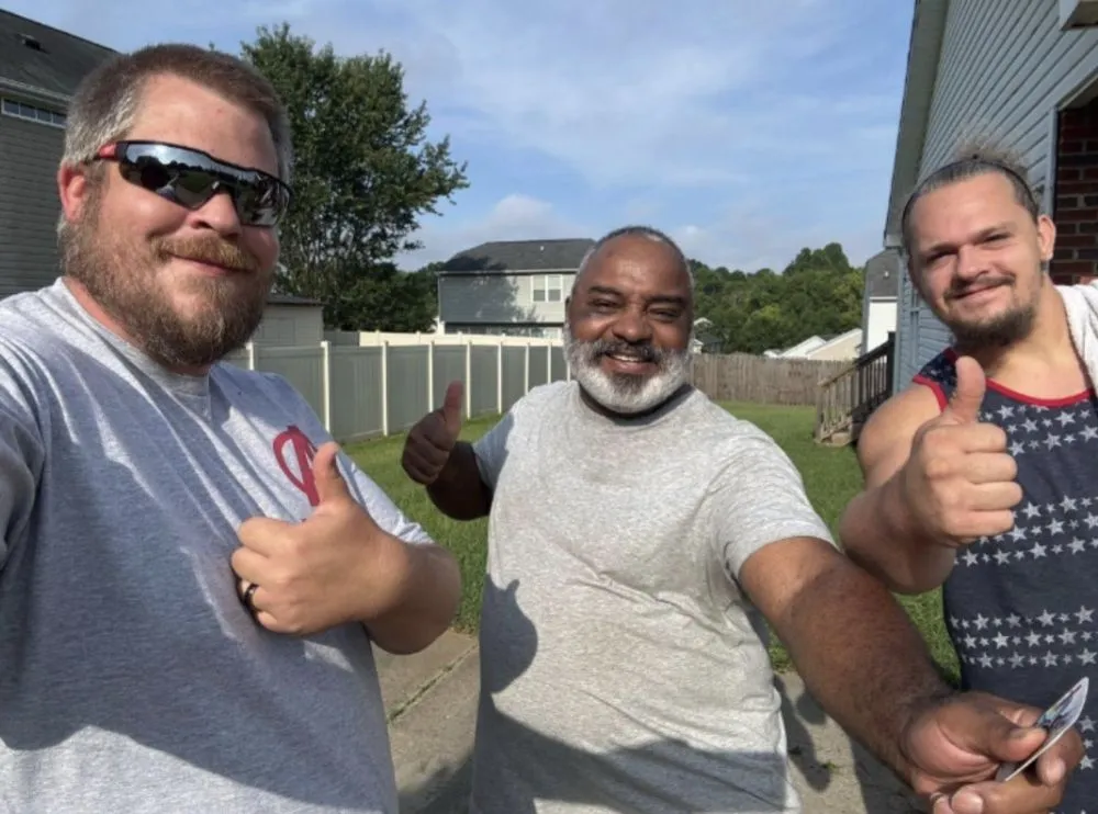 Custom residential landscaping in Burlington, NC by Axes N Action