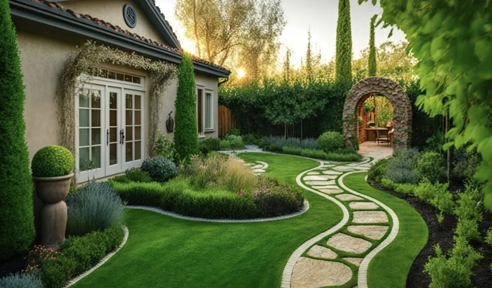 Professional landscape design in Kula, HI by Axis Landscaping